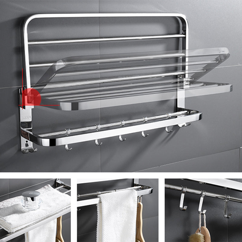 BowLift | Contemporary Metal Bathroom Accessories Single Piece or as Set with Paper Holder