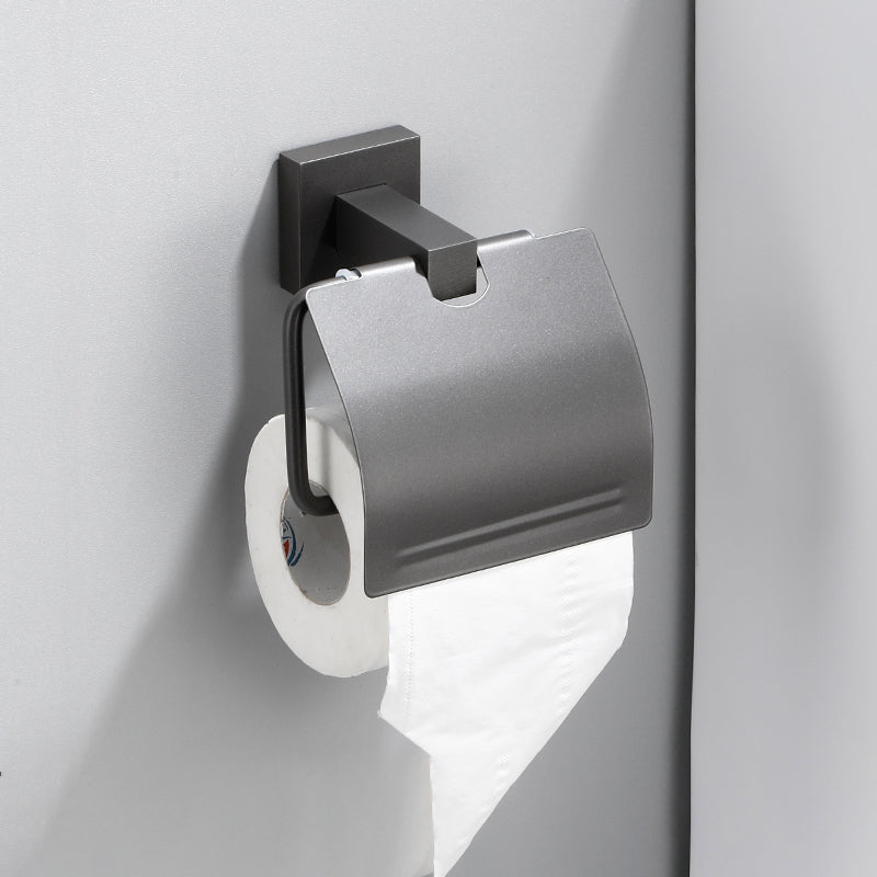 BowLift | Modern Bathroom Accessories Hardware Set Gray Bathroom Hardware Set