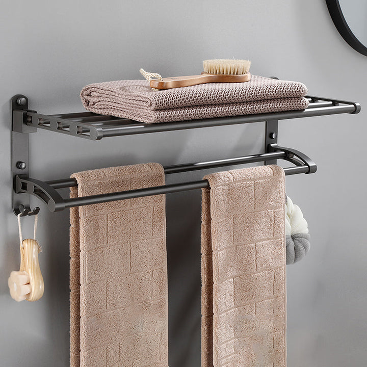 BowLift | Modern Bathroom Accessories Hardware Set Gray Bathroom Hardware Set