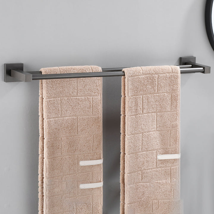 BowLift | Modern Bathroom Accessories Hardware Set Gray Bathroom Hardware Set