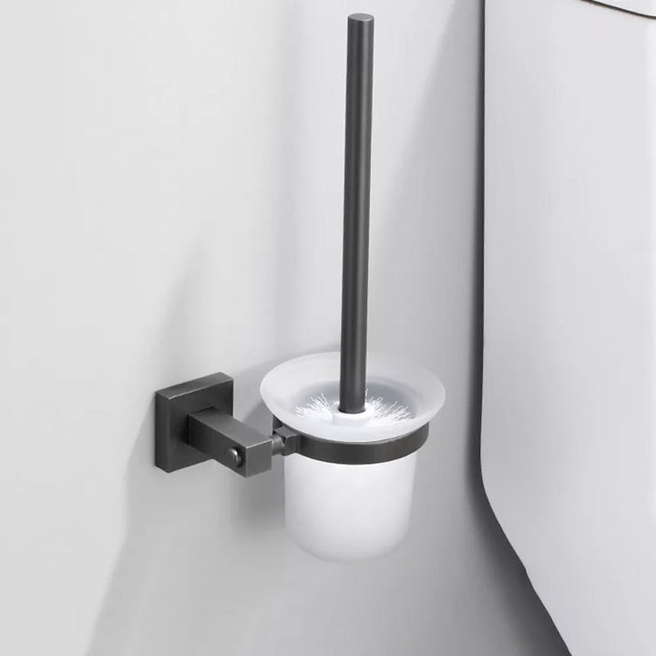 BowLift | Modern Bathroom Accessories Hardware Set Gray Bathroom Hardware Set