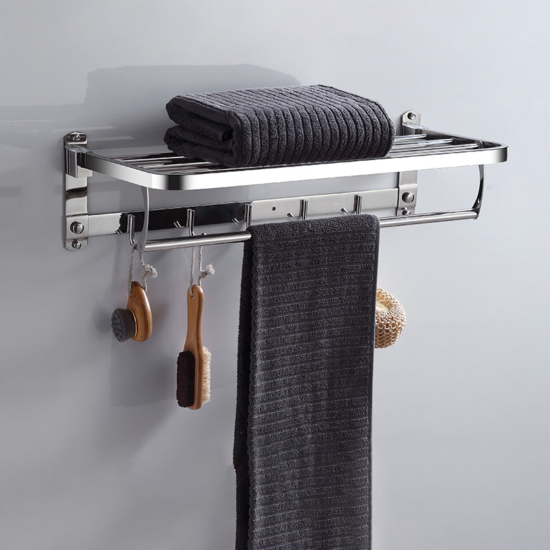 BowLift | Modern Bathroom Accessories Hardware Set Silver Bathroom Hardware