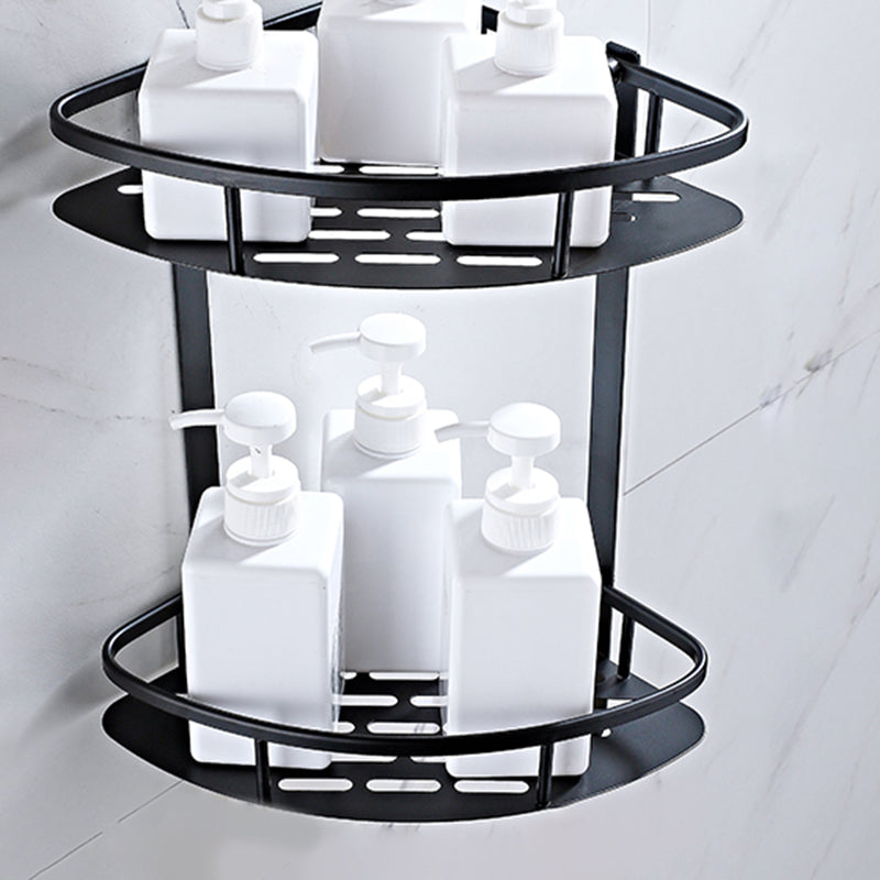 BowLift | Contemporary Metal Bathroom Accessories Hardware Set with Bathroom Shelf