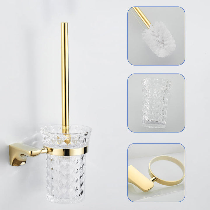 BowLift | Modern Bathroom Accessory Mounting Kit Gold Bathroom Hardware
