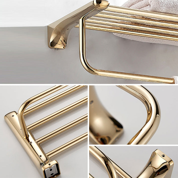 BowLift | Modern Bathroom Accessory Mounting Kit Gold Bathroom Hardware