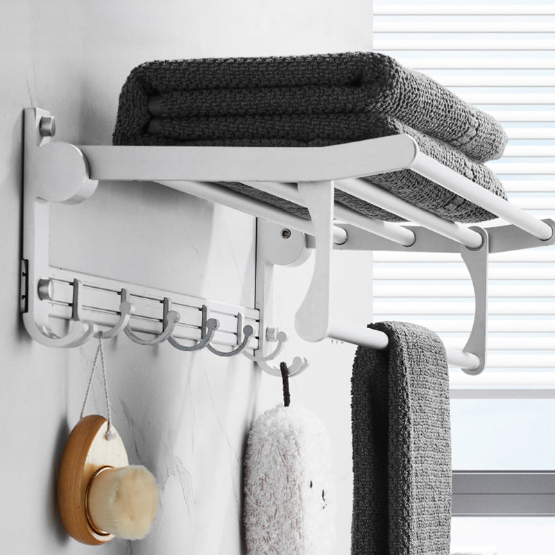BowLift | Modern Bathroom Accessories Hardware Set Silver Bathroom Accessories Kit