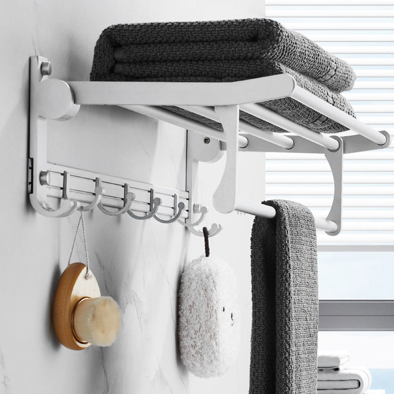 BowLift | Modern Bathroom Accessories Hardware Set Silver Bathroom Accessories Kit