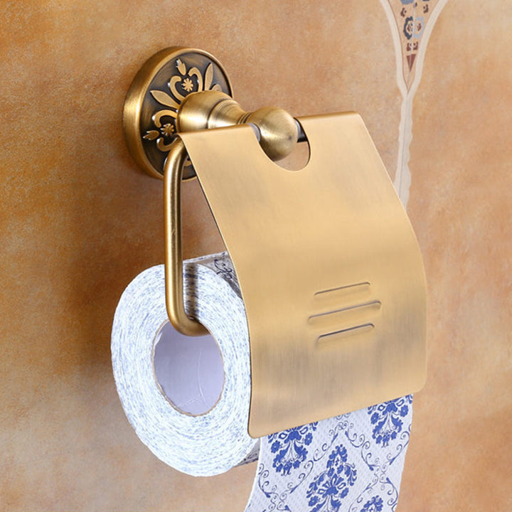 BowLift | Traditional Vintage Brass Bathroom Accessories Single Piece or in Set