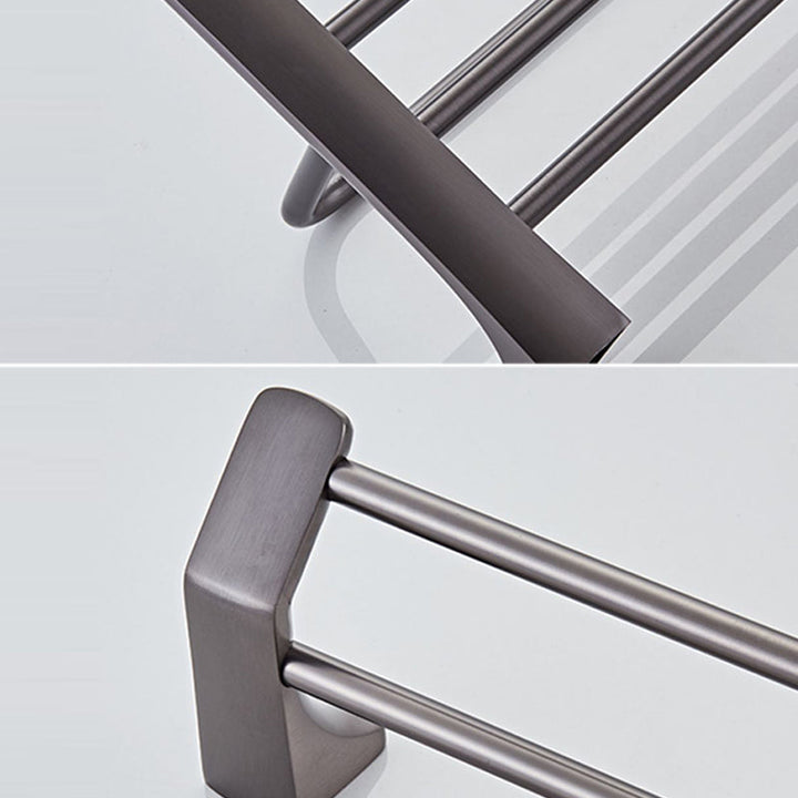 BowLift | Gray traditional bathroom hardware set stainless steel bathroom accessory set