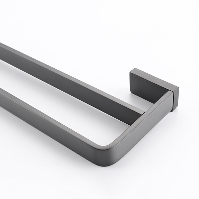 BowLift | Gray metal modern bathroom accessories as a single item or as a set