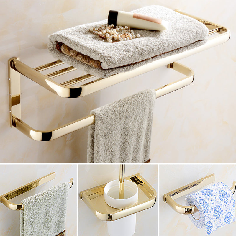BowLift | Chrome/Gold Bathroom Accessories Set Modern Metal Bathroom Hardware Set