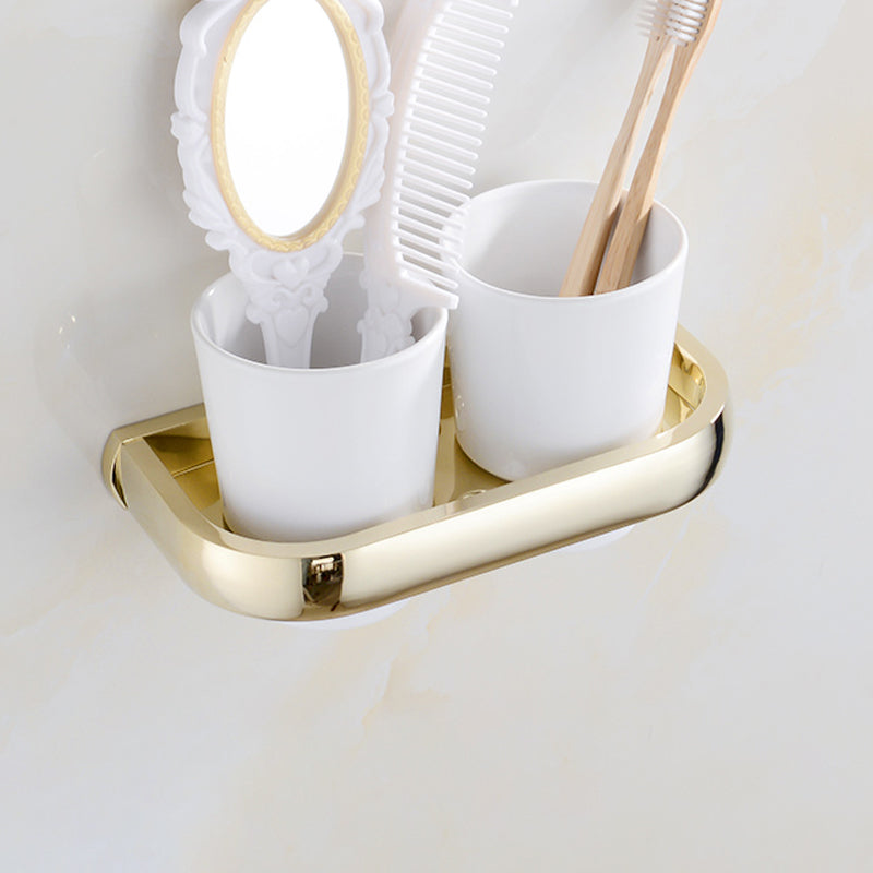 BowLift | Chrome/Gold Bathroom Accessory Set Modern Metal Bathroom Hardware Set