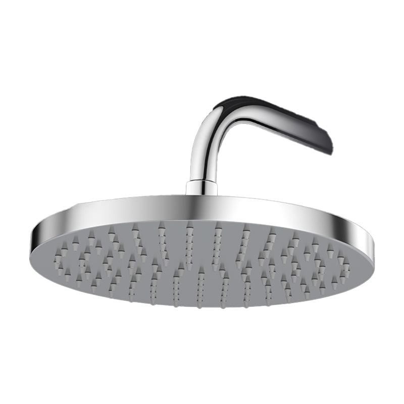 BowLift | Metal Shower Combo Contemporary Fixed Shower Head with Round and Rectangular Shape