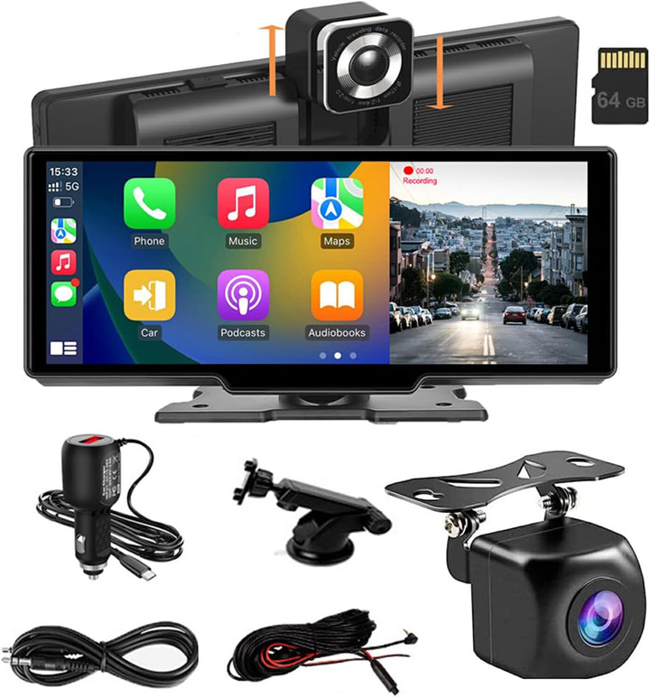 BowLift | CarVision Pro – Smart Car Display with Apple CarPlay, Android Auto & Dash Camera