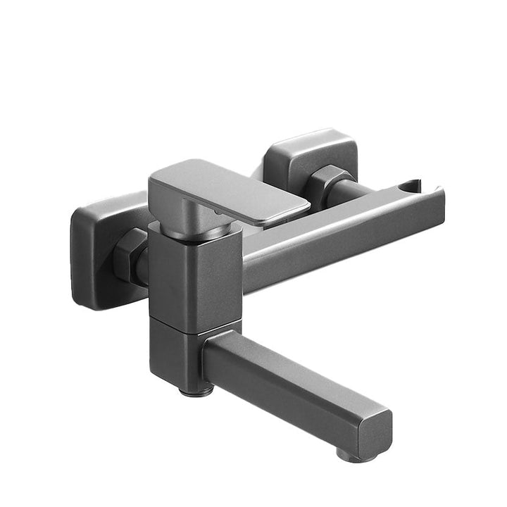 BowLift | Modern Bathtub Faucet Copper with Handheld Shower Wall-Mounted Bathtub Filler
