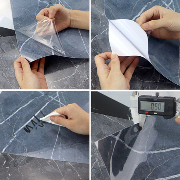 BowLift | PVC Peel & Stick Field Tile Single Tile Waterproof Wallpaper with Square Shape