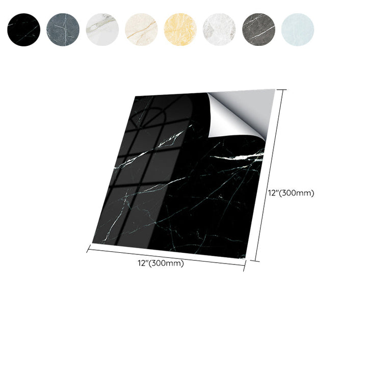 BowLift | PVC Peel & Stick Field Tile Single Tile Waterproof Wallpaper with Square Shape