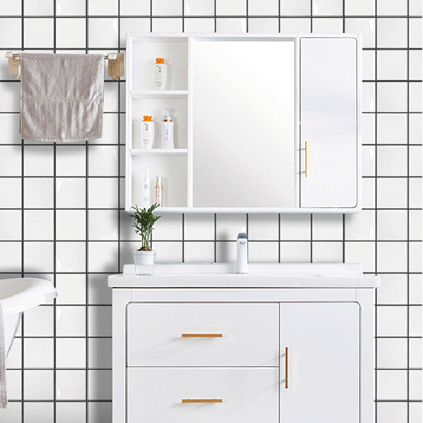 BowLift | Square Peel and Stick Wall Tile PVC Waterproof Mosaic Tiles Wallpaper