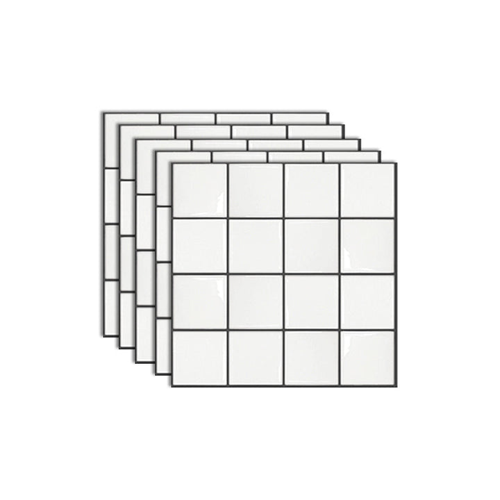 BowLift | Square Peel and Stick Wall Tile PVC Waterproof Mosaic Tiles Wallpaper