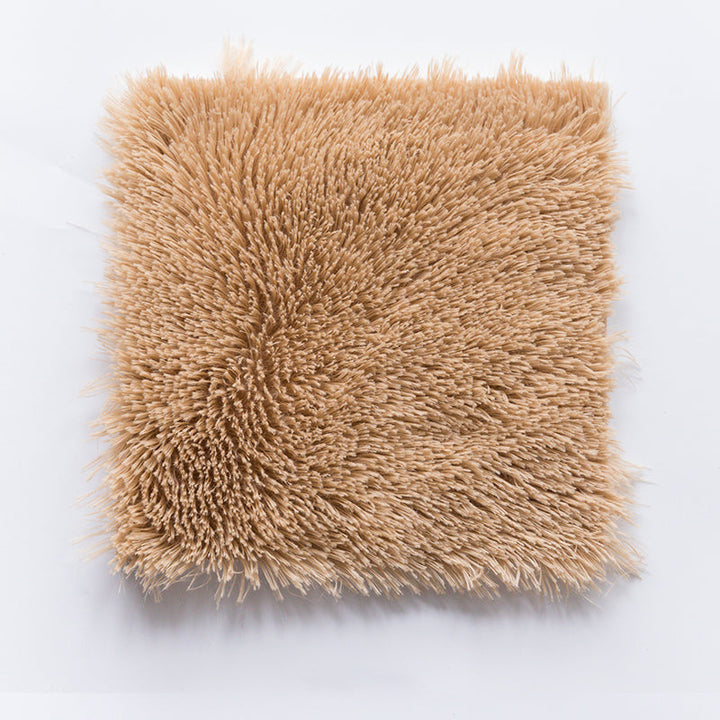 BowLift | Basic carpet tiles solid color long pile square bedroom carpet tiles