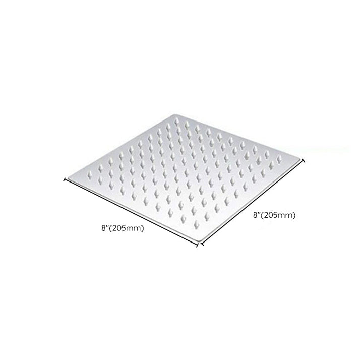 BowLift | Classic Dual Shower Head Square Large Shower Head with Round Hand Shower