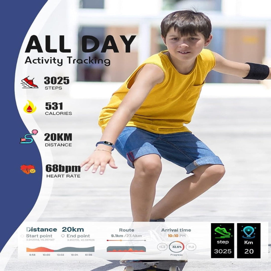 BowLift | Kids smartwatch with GPS, fitness tracking, and health functions – Viona