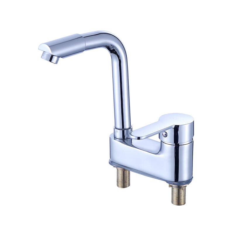 BowLift | Deck Mounted Center Freestanding Bathtub Filler Single Handle Freestanding Faucet