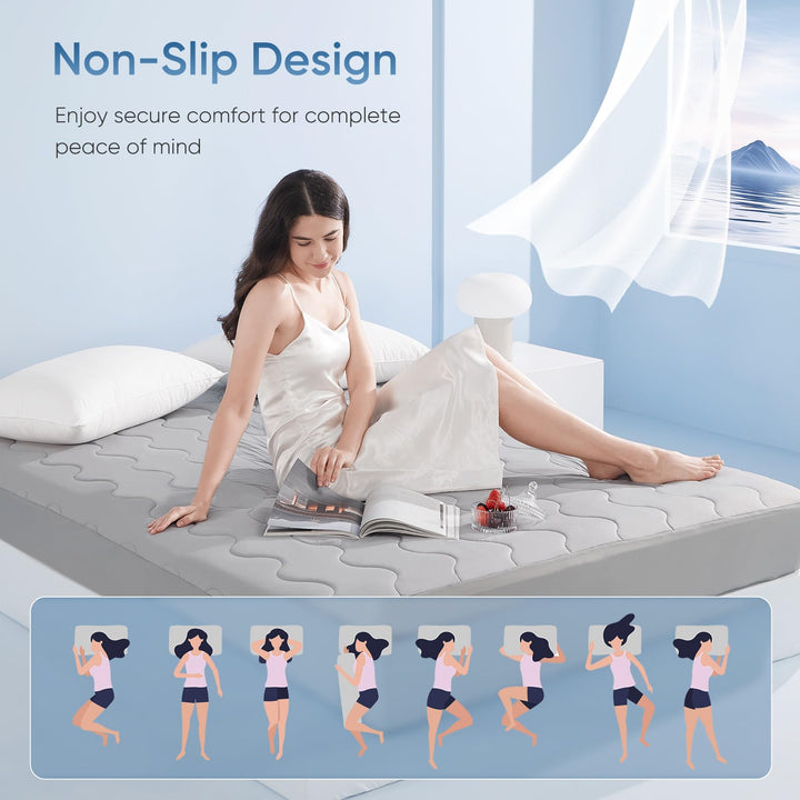 Stay Cool with Q-Max 0.5 — The Ultimate  3.0 Cooling Fitted Sheet by Elegear | Bowlift