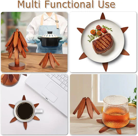 BowLift | Wooden Trivets For Hot Dishes