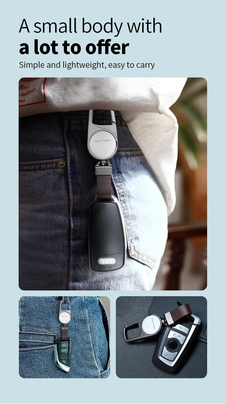 BowLift | Smart Anti-Lost Locator Keychain – Real-Time Tracking with Find My – Zeyora