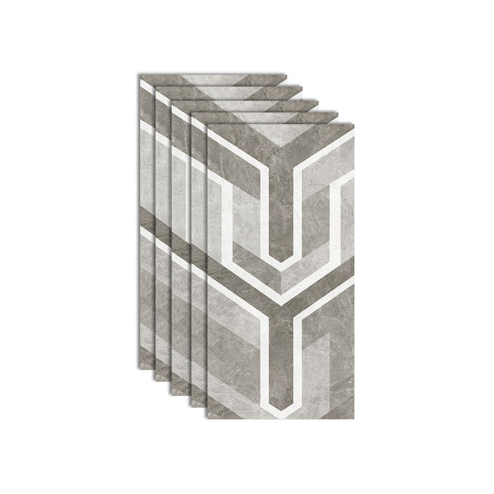 BowLift | Plastic Peel and Stick Wall Tile Waterproof Single Panel Wallpaper with Rectangular Shape