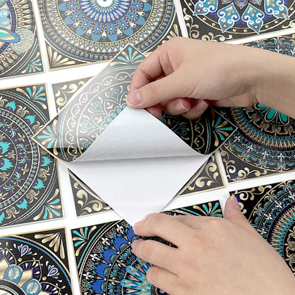 BowLift | PVC Peel & Stick Mosaic Tile Square Mosaic Tiles Wallpaper with Waterproof
