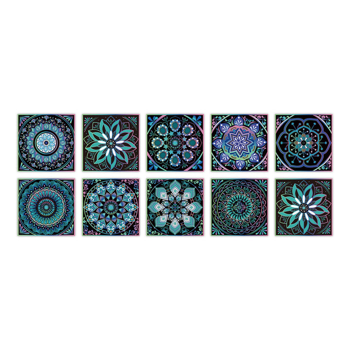 BowLift | PVC Peel & Stick Mosaic Tile Square Mosaic Tiles Wallpaper with Waterproof