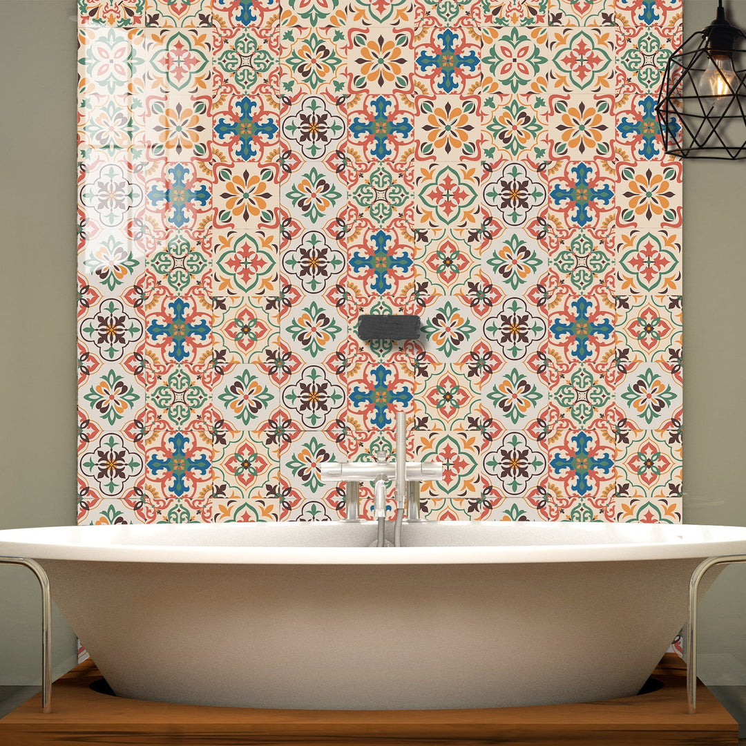 BowLift | Square Peel & Stick Mosaic Tile PVC Waterproof Mosaic Tile Wallpaper