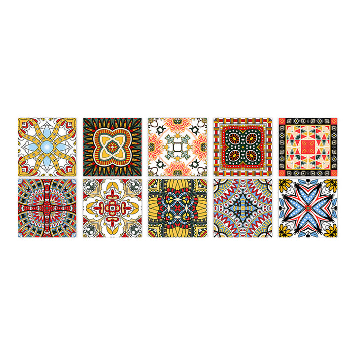 BowLift | Square Peel & Stick Mosaic Tile PVC Waterproof Mosaic Tile Wallpaper