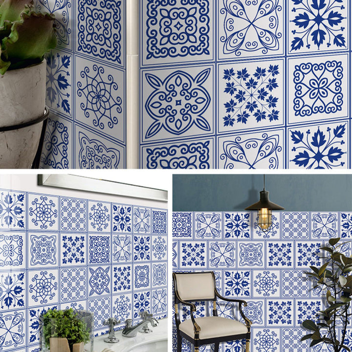BowLift | Square Peel & Stick Mosaic Tile PVC Waterproof Mosaic Tile Wallpaper