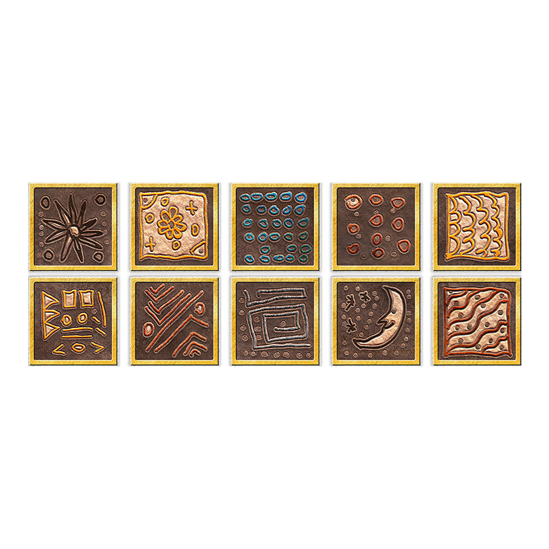 BowLift | Square Peel & Stick Mosaic Tile PVC Waterproof Mosaic Tile Wallpaper