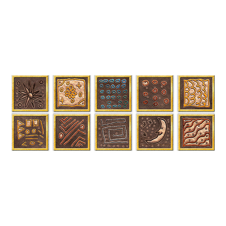 BowLift | Square Peel & Stick Mosaic Tile PVC Waterproof Mosaic Tile Wallpaper