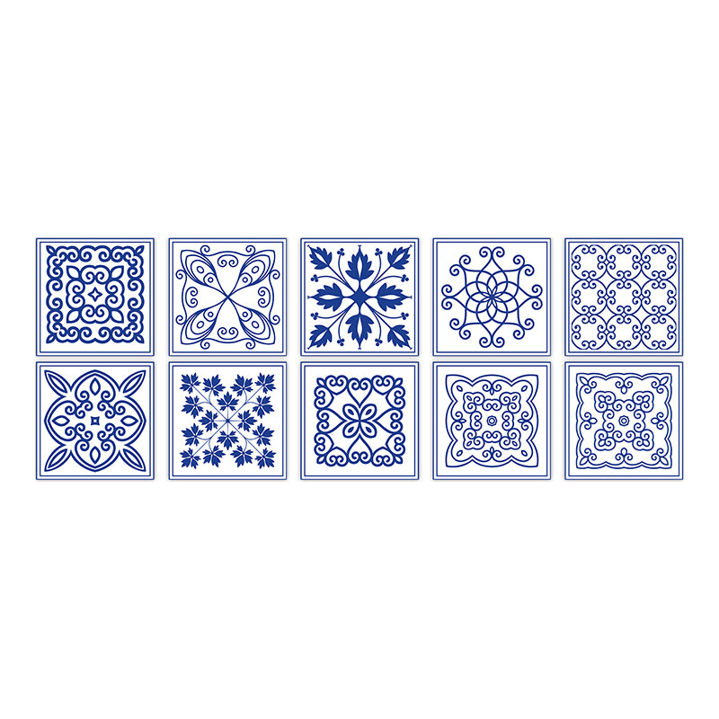 BowLift | Square Peel & Stick Mosaic Tile PVC Waterproof Mosaic Tile Wallpaper