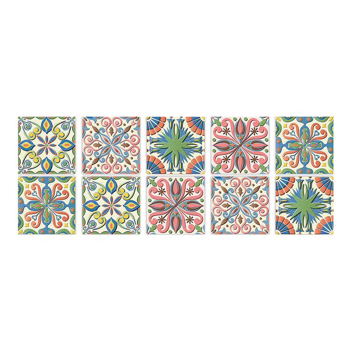 BowLift | Square Peel & Stick Mosaic Tile PVC Waterproof Mosaic Tile Wallpaper