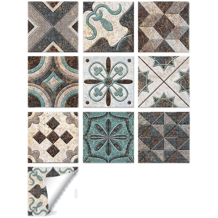 BowLift | Square Peel & Stick Mosaic Tiles PVC Mosaic Tiles Wallpaper with Waterproof
