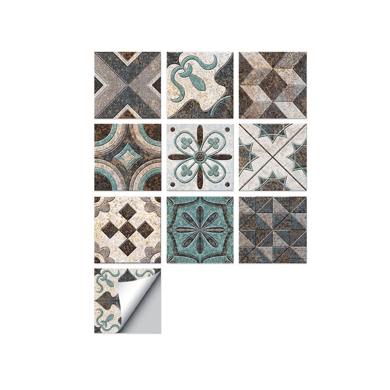 BowLift | Square Peel & Stick Mosaic Tiles PVC Mosaic Tiles Wallpaper with Waterproof