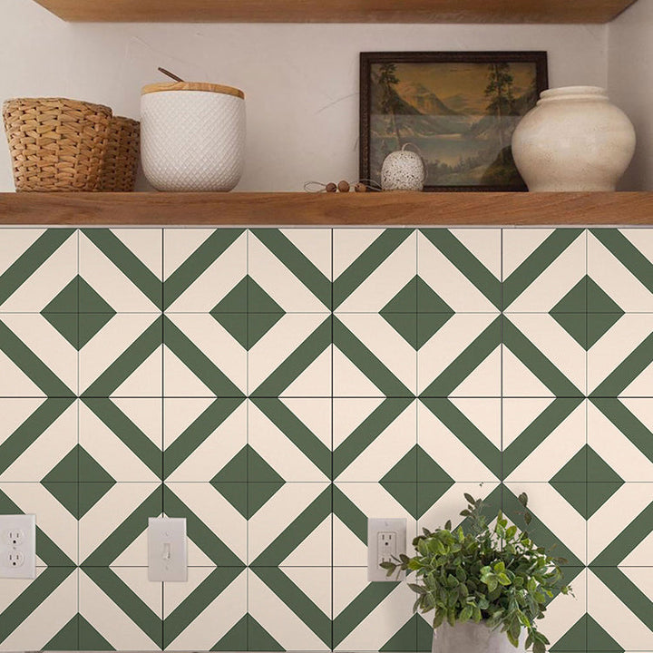 BowLift | PVC Peel and Stick Wall Tile Square Single Tile Wallpaper with Slip Resistance