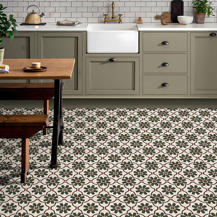 BowLift | Single Tile Wallpaper Square PVC Peel & Stick Field Tile with Waterproof
