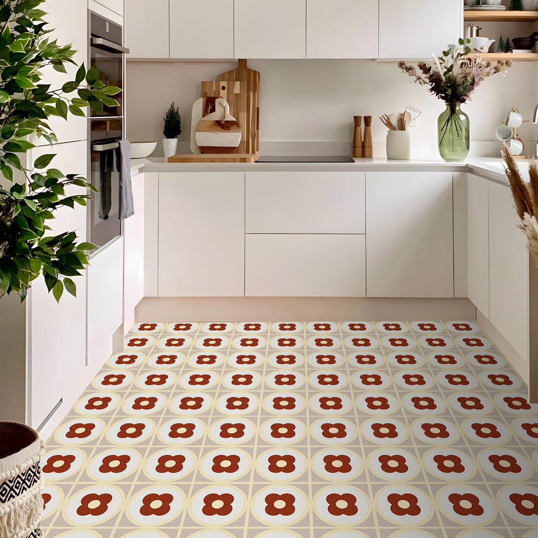 BowLift | Square Peel & Stick Field Tile Waterproof PVC Peel and Stick Wall Tile