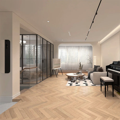 BowLift | Solid Wood Parquet Contemporary Wood Deck Tiles