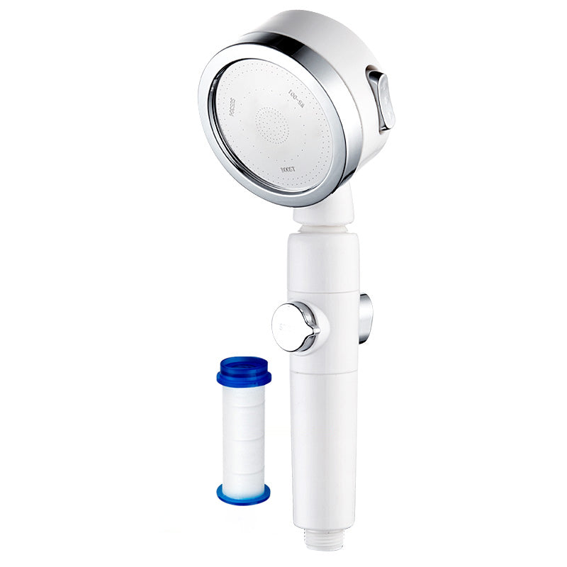 BowLift | Modern Shower Head Adjustable Spray Pattern Rotatable Round Hand Shower