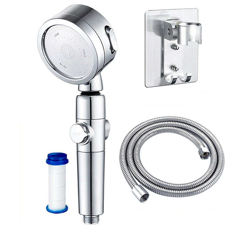 BowLift | Modern Shower Head Adjustable Spray Pattern Rotatable Round Hand Shower