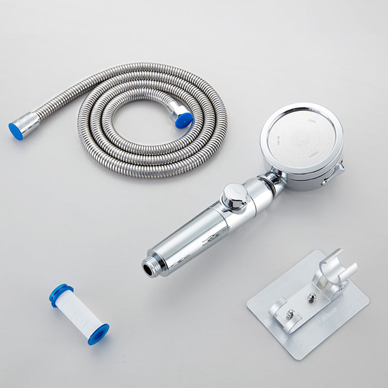 BowLift | Modern Shower Head Adjustable Spray Pattern Rotatable Round Hand Shower