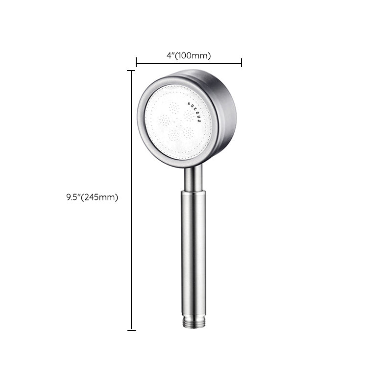 BowLift | Contemporary Shower Head 304 Stainless Steel Round Hand Shower